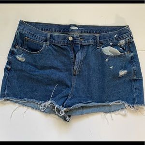 Boyfriend Denim Shorts